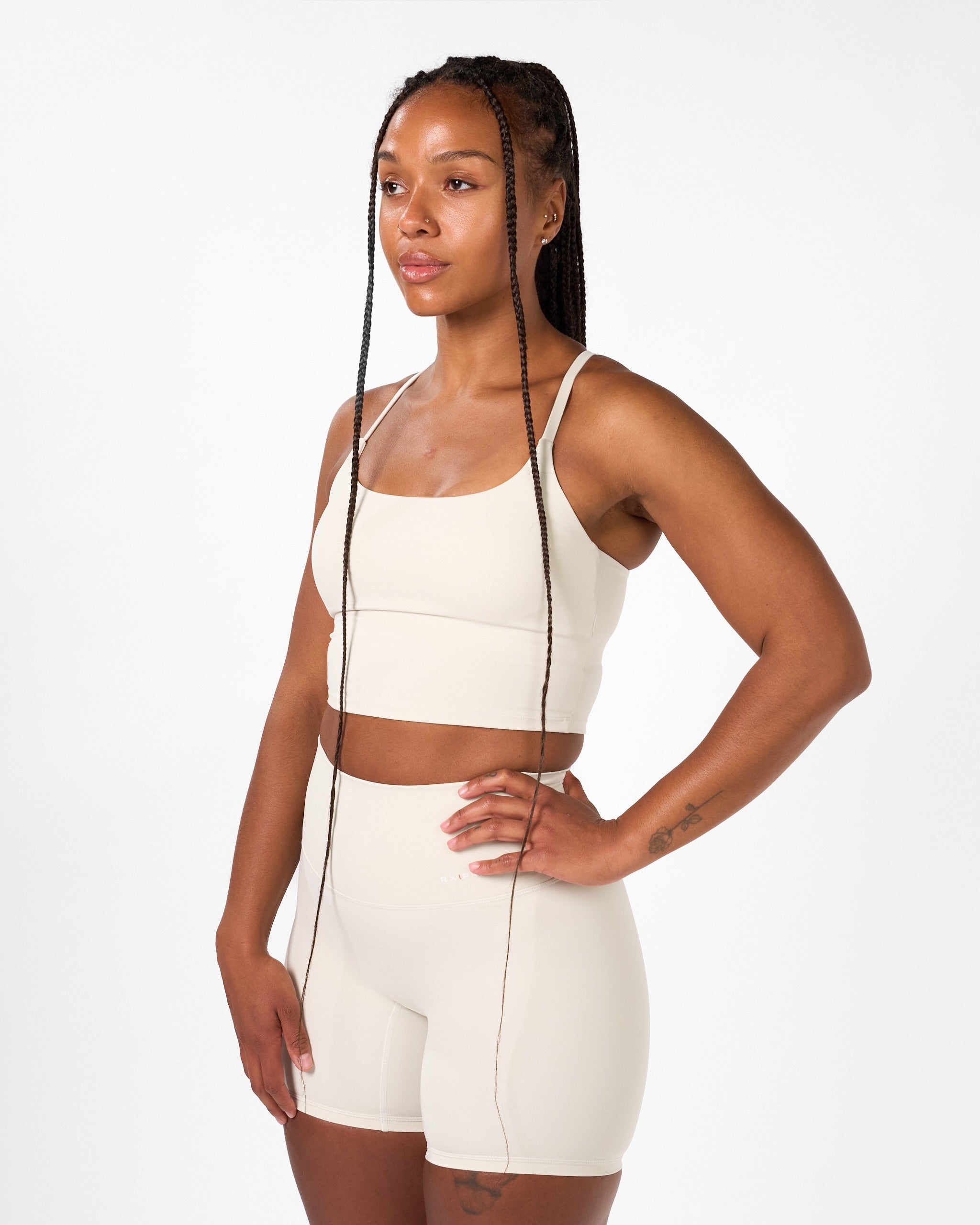 Isabel Crop Top Off White
