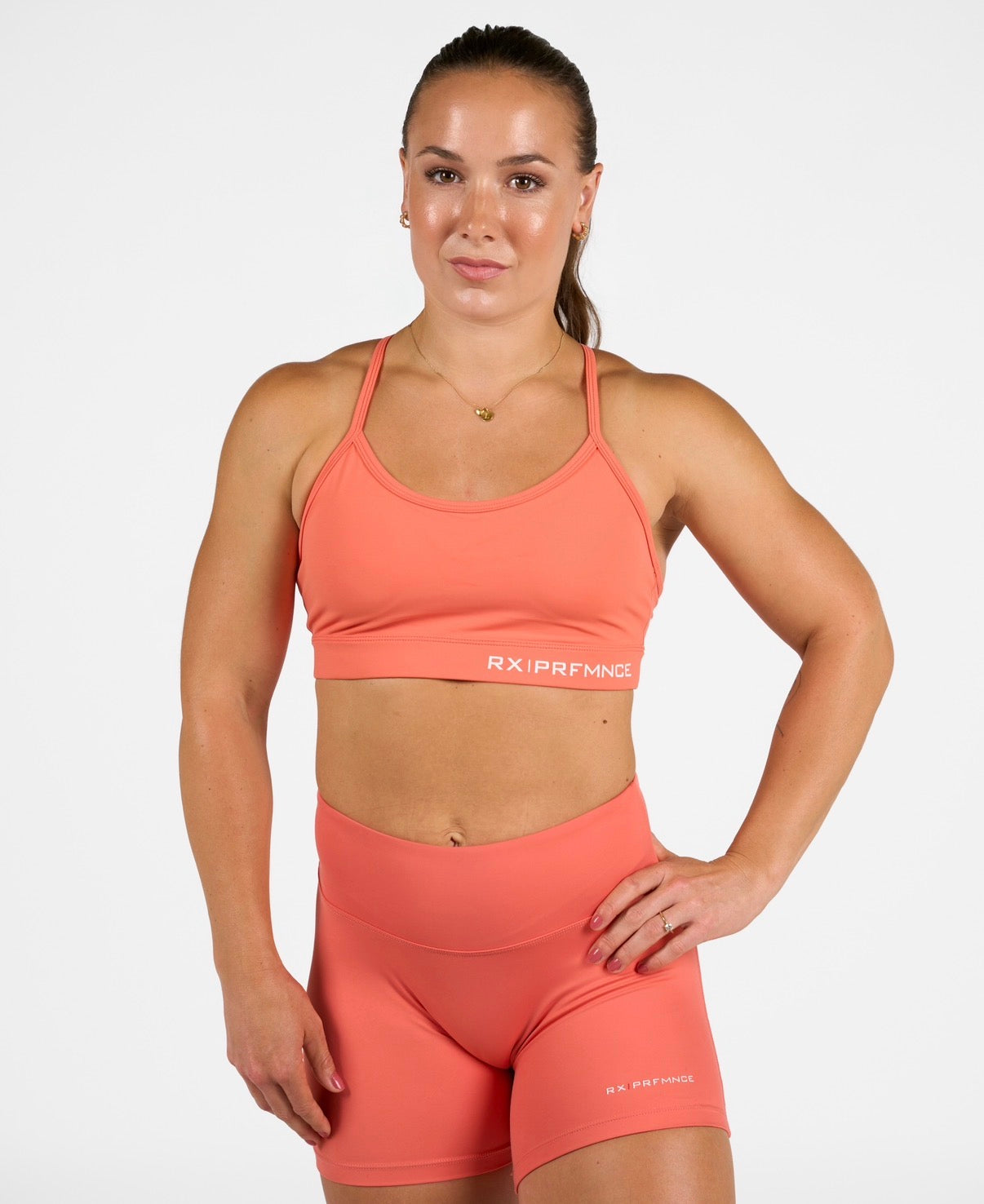 Barbara Sport Bra Sunset Coral