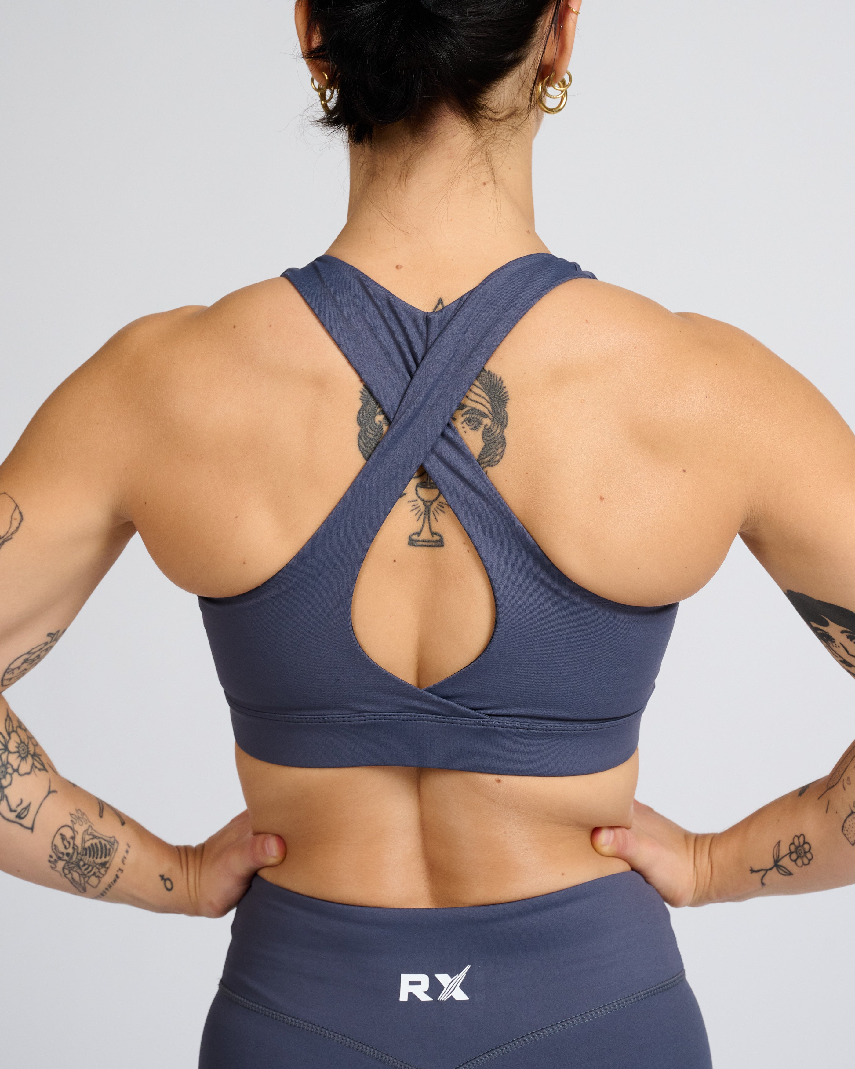Performance Sport Bra Deep Graphite-4