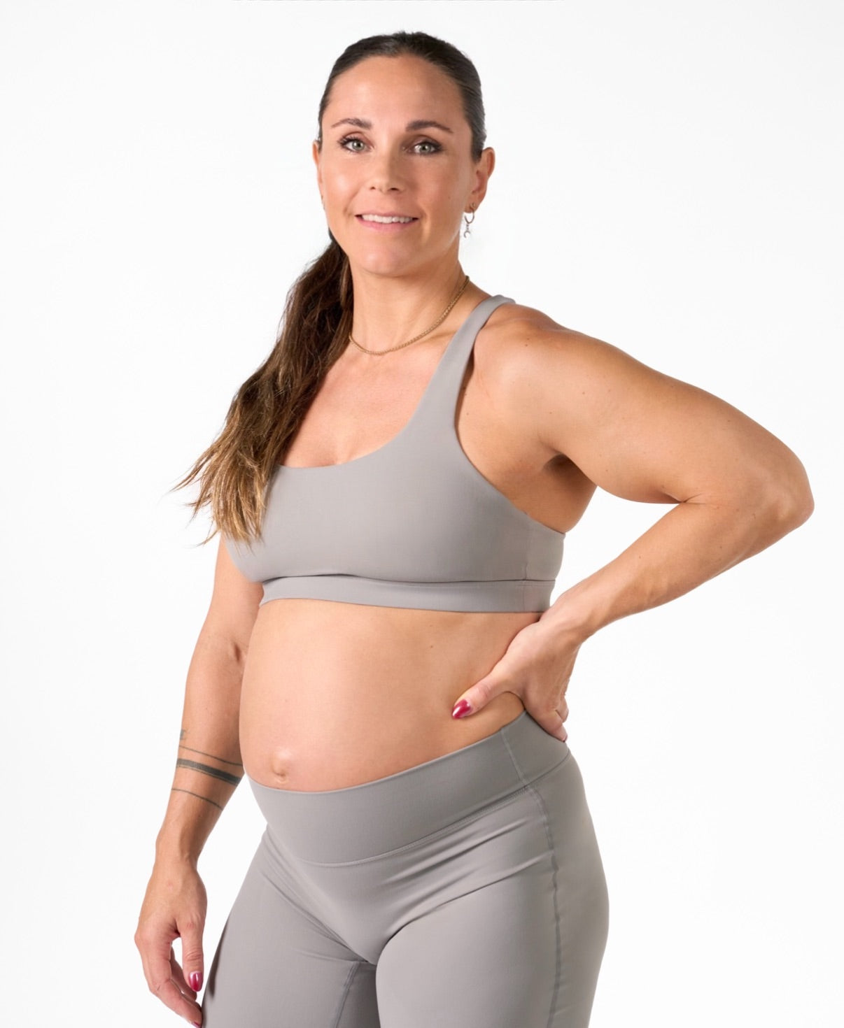 Helen Sports Bra True Gray