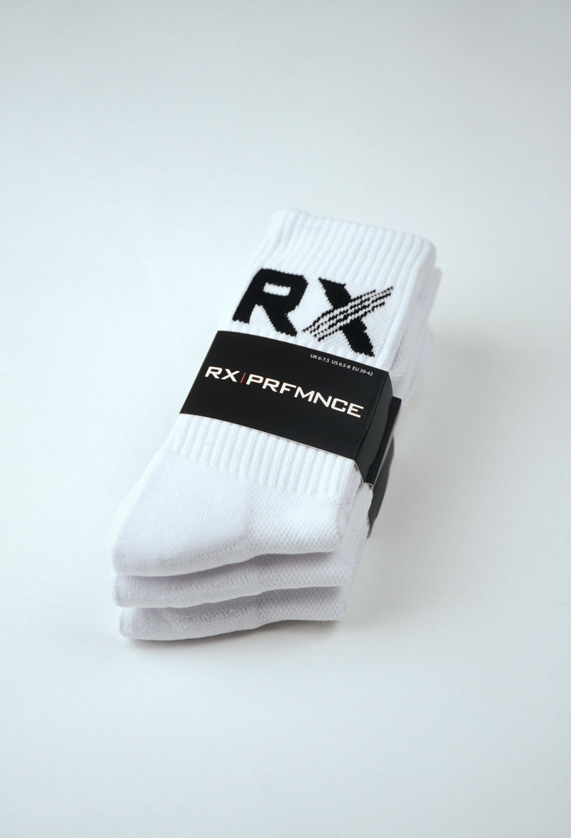 Essential Socks 3-pack White