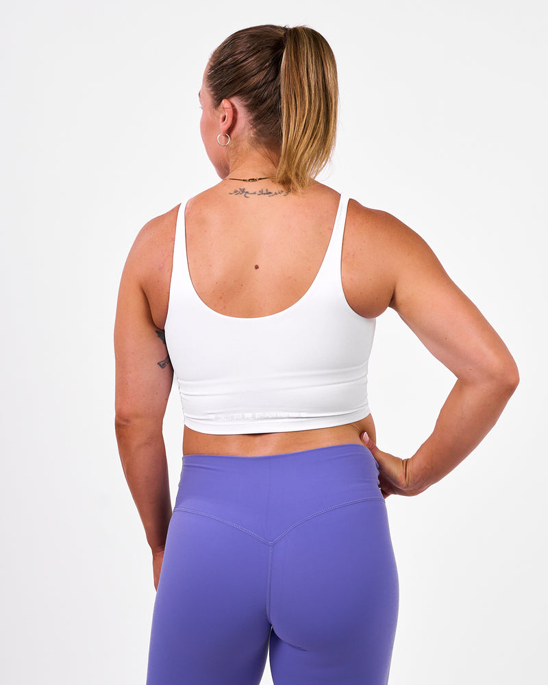 Aura Tank Top Crispy White