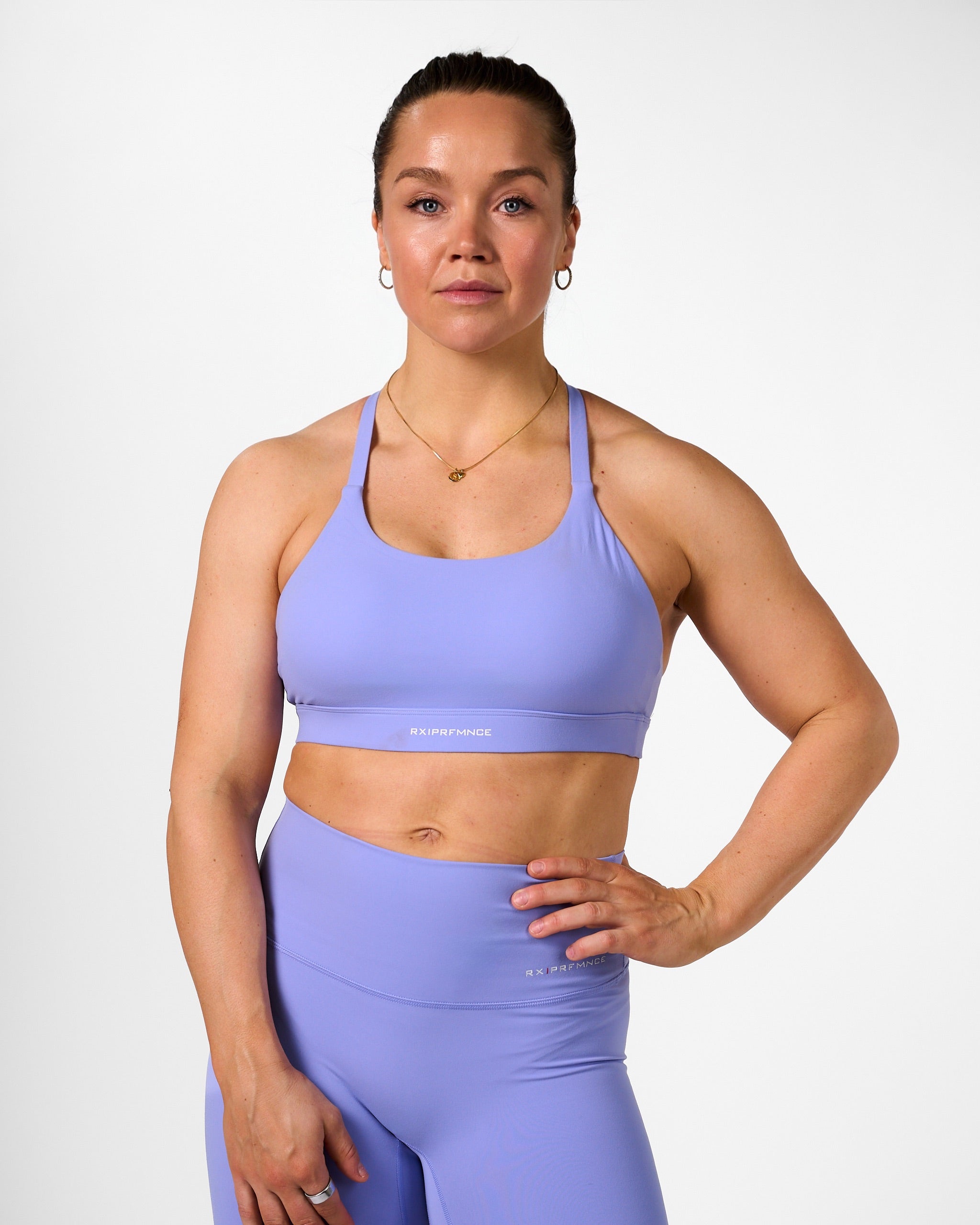 Isabel Sport Bra Sky Lavender-1