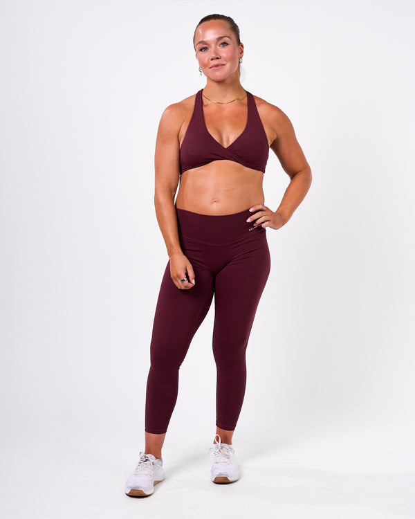 Kelly Tights Deep Burgundy