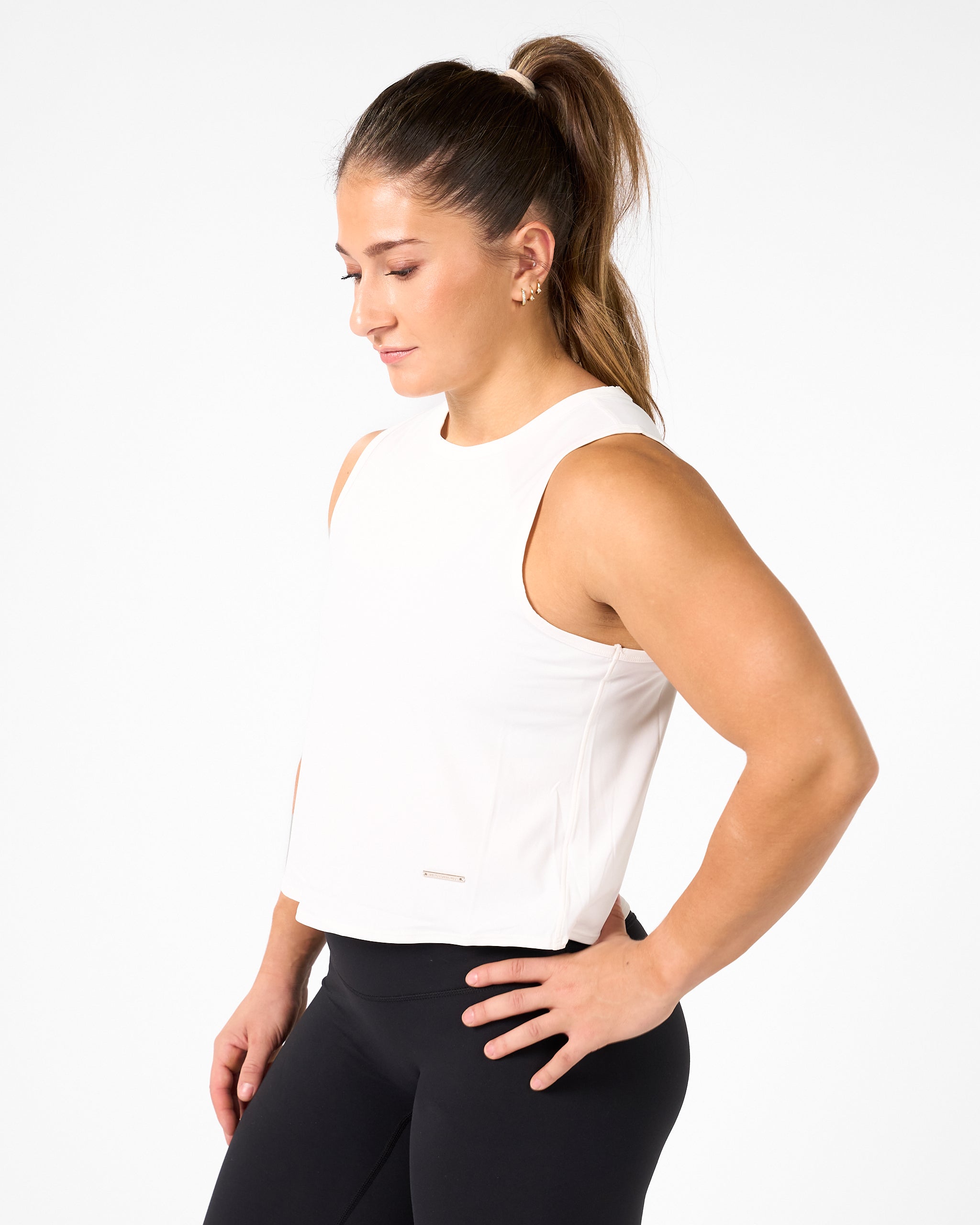 Helen - Loose Tank Top Fresh White