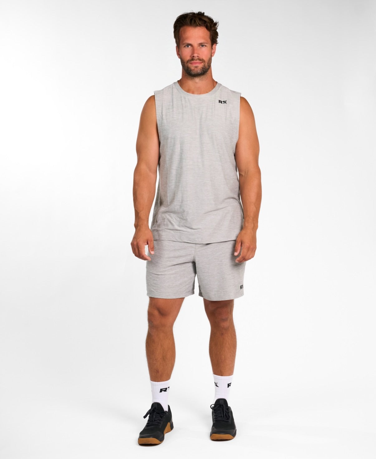 Core Tank Top Heather Grey-5