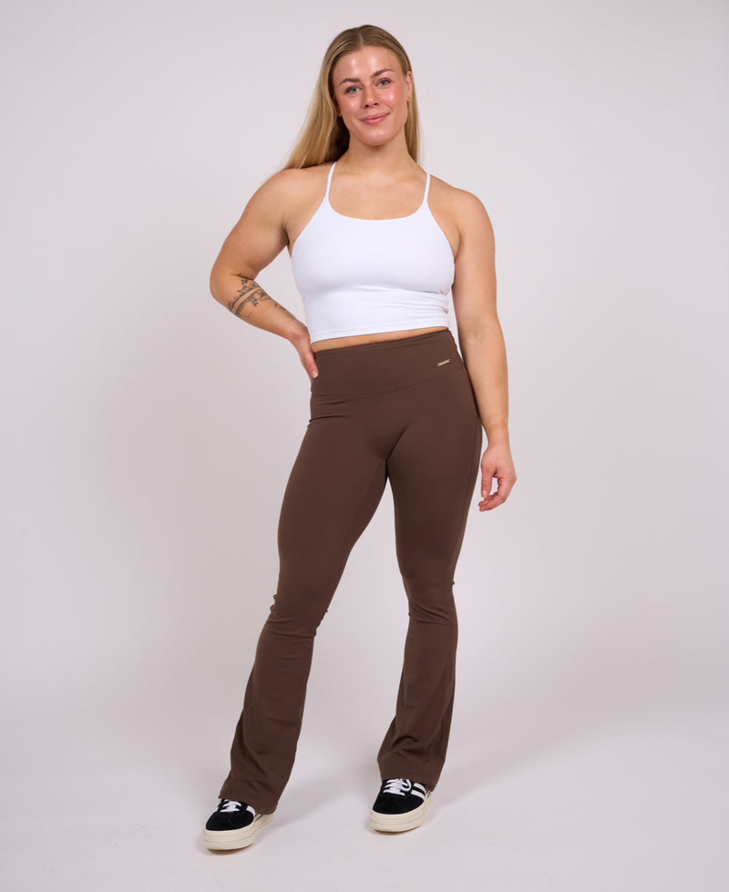Flare Tights Mocha