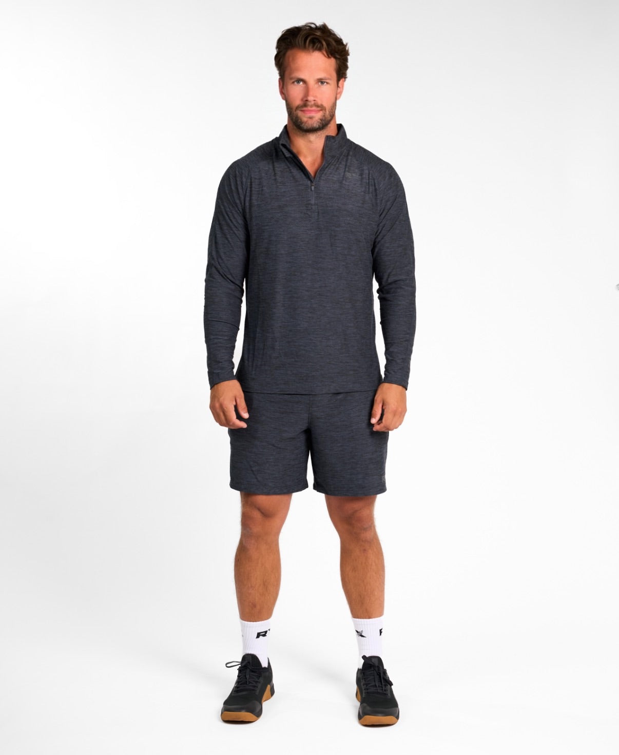 Core Long Sleeve Charcoal-5