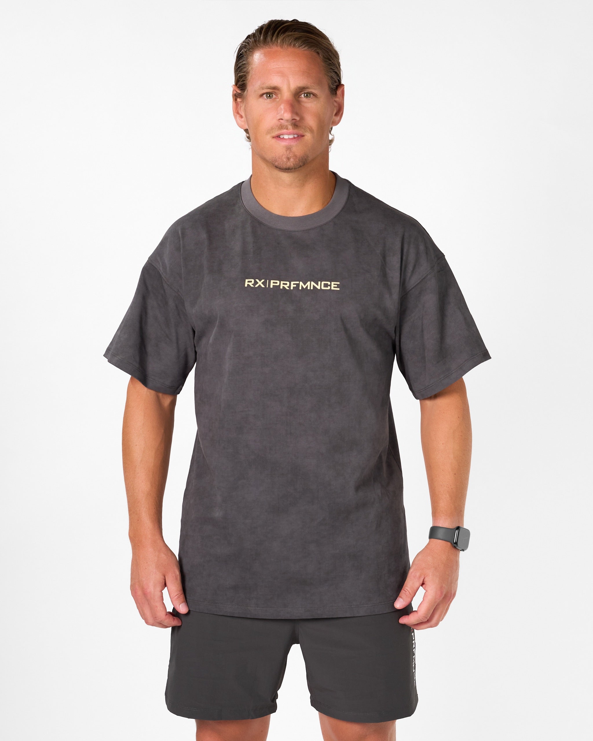 Tunnel Vision Tee Washed Granite