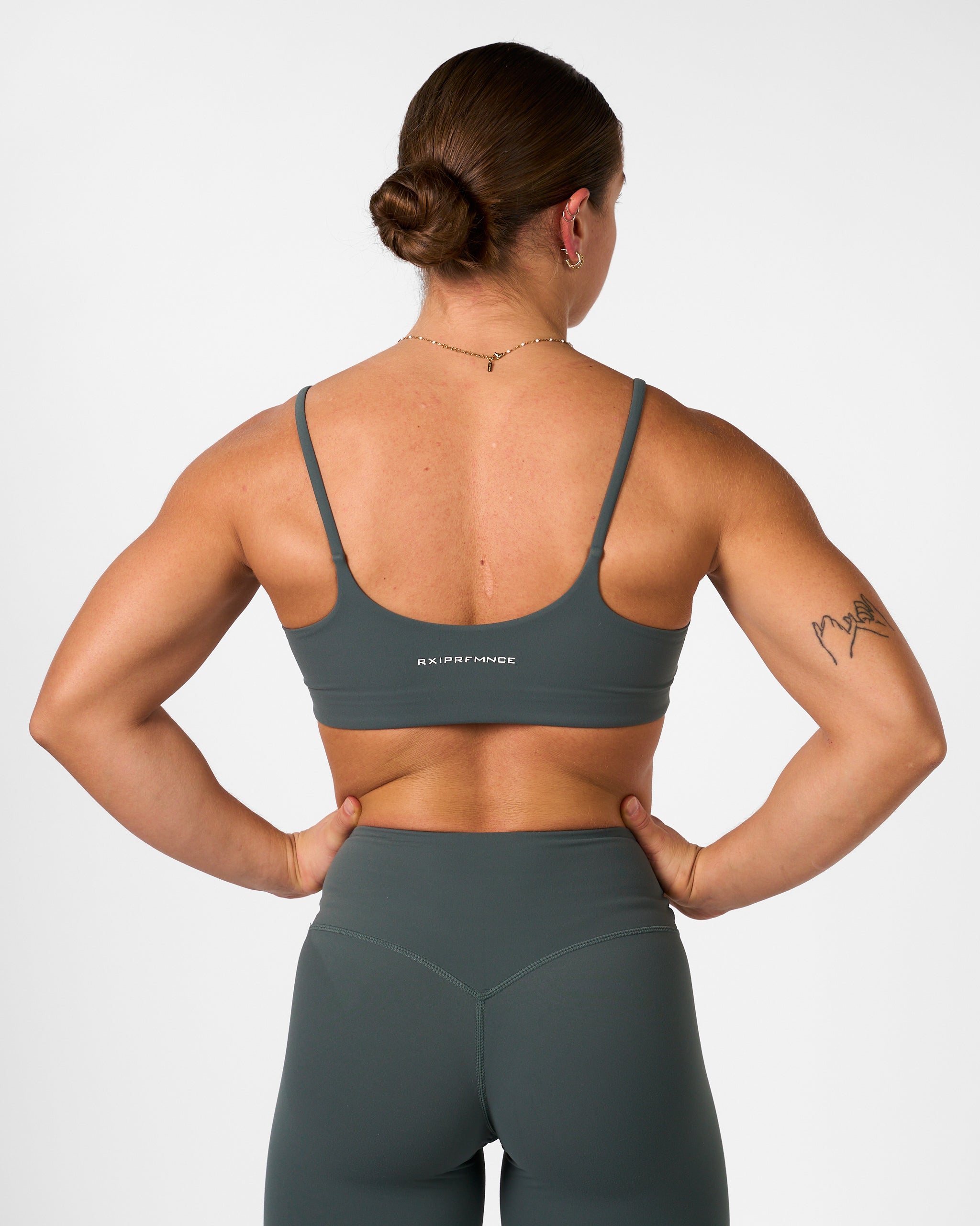 Kelly Sport Bra Emerald Green-3