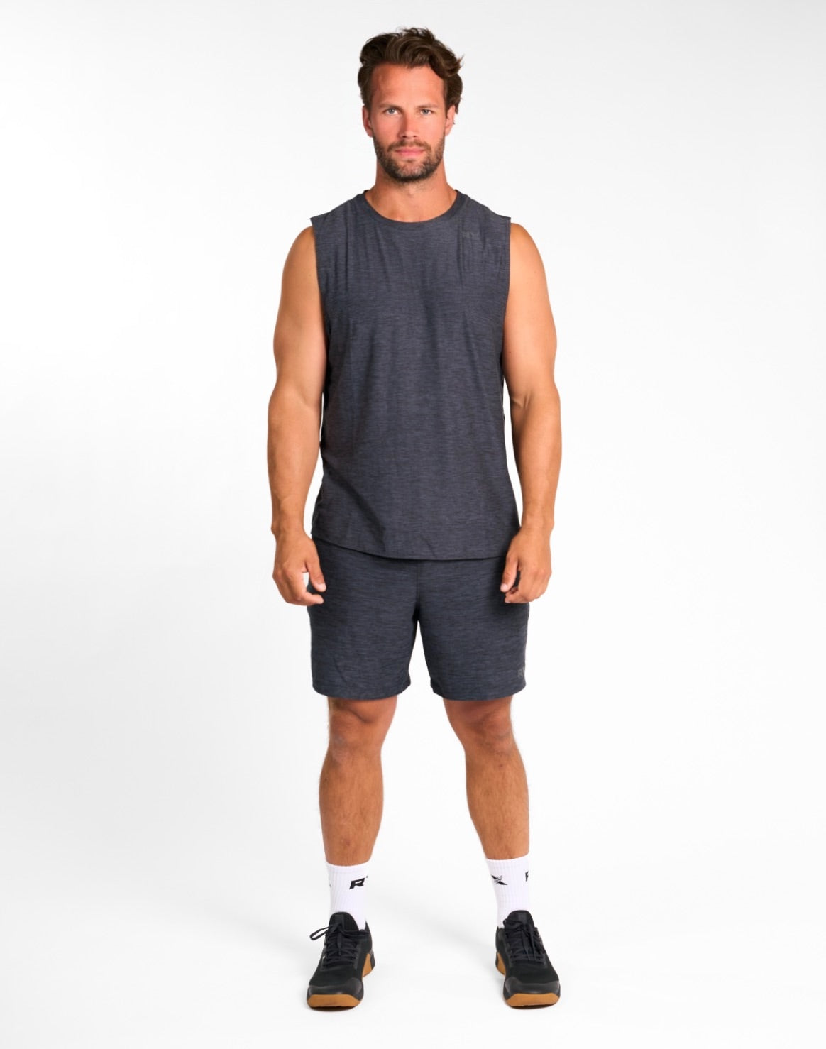 Core Shorts Charcoal-1