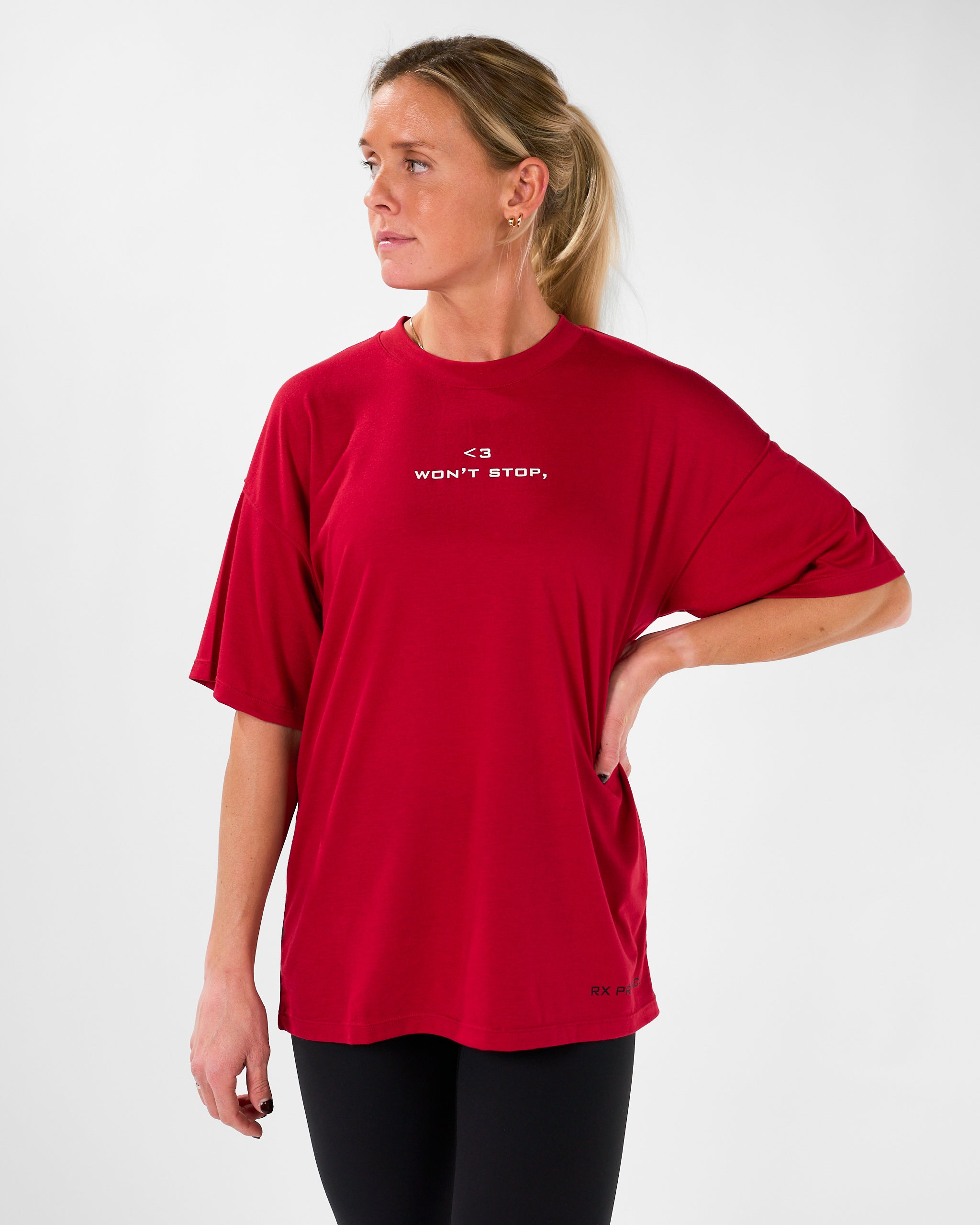 Gym Love Tee Red