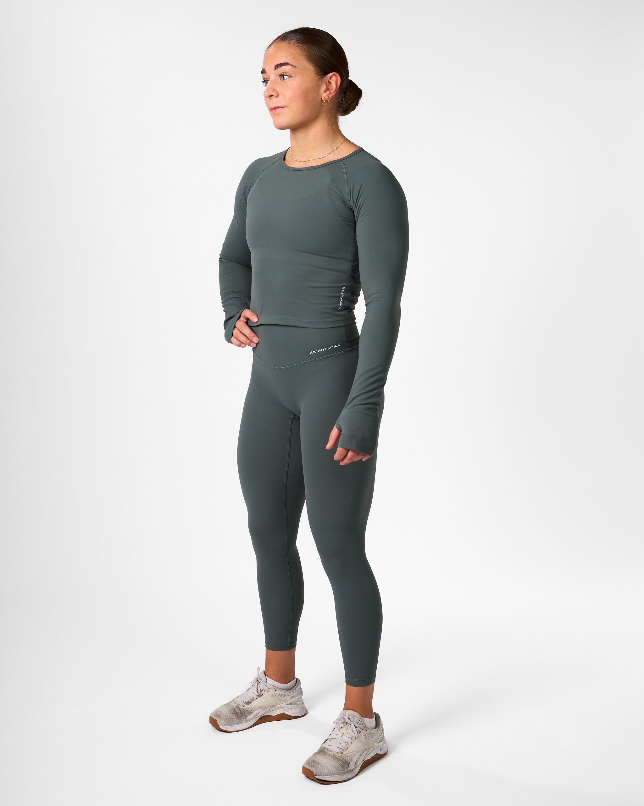 Kelly Tights Emerald Green-5