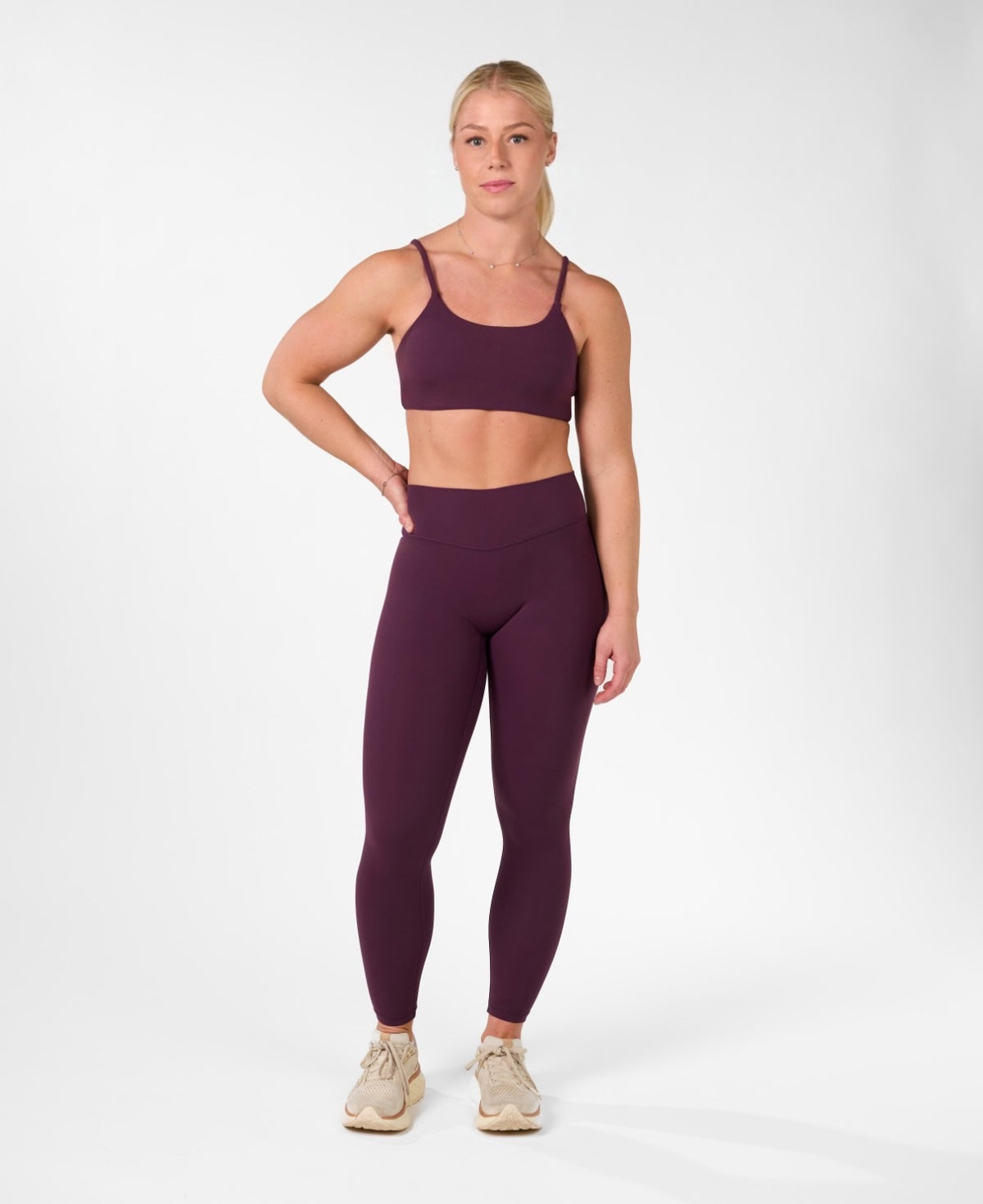 Everyday Kelly Tights Plum-1