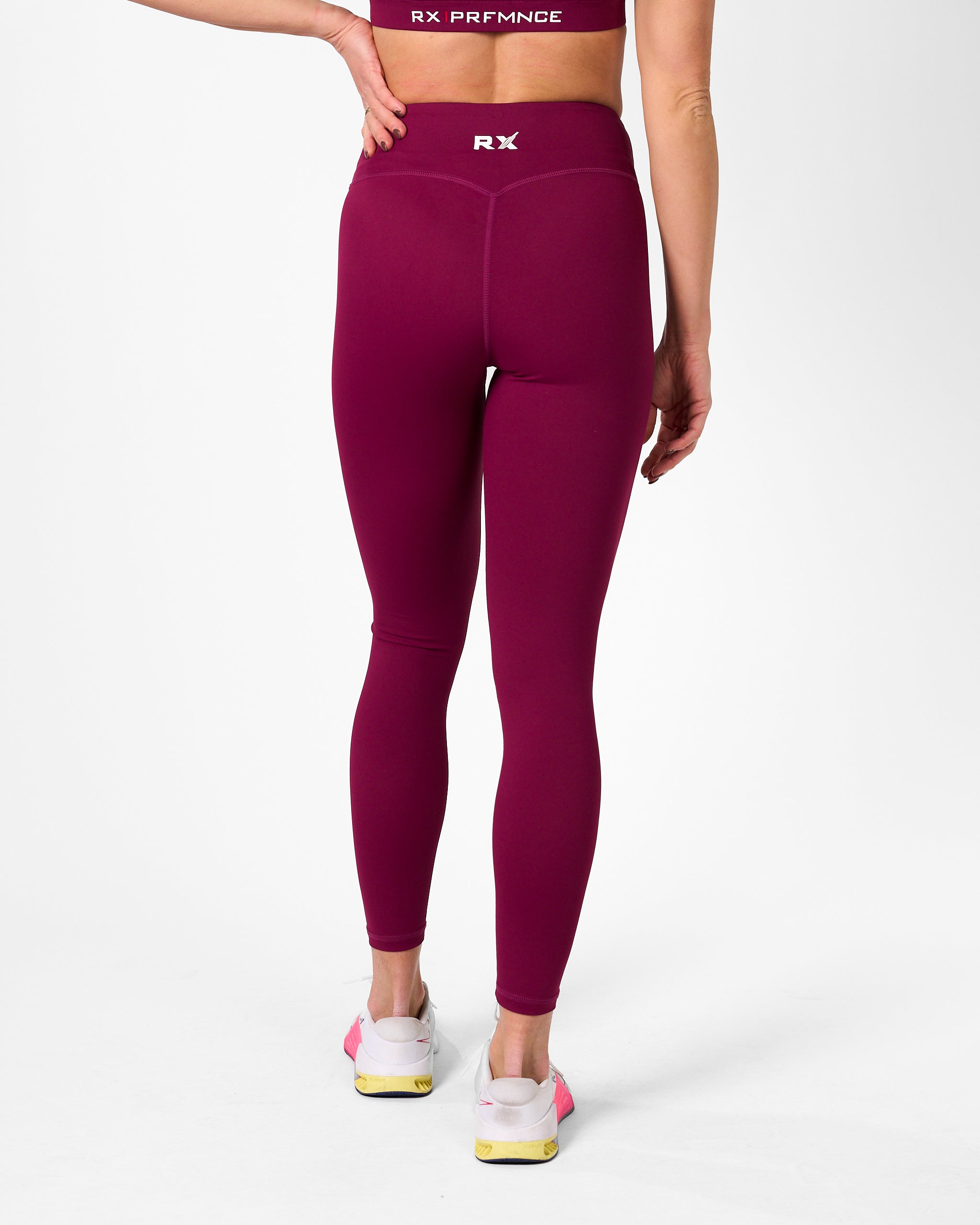 Performance Tights Rasberry Red-4