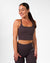 Isabel Crop Top Ash Brown