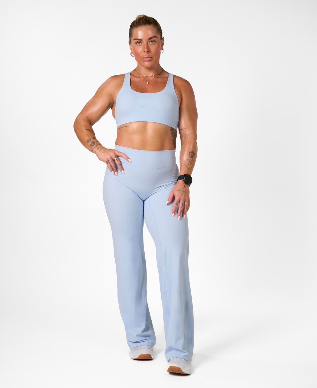 Helen Soft Pants Sky Blue