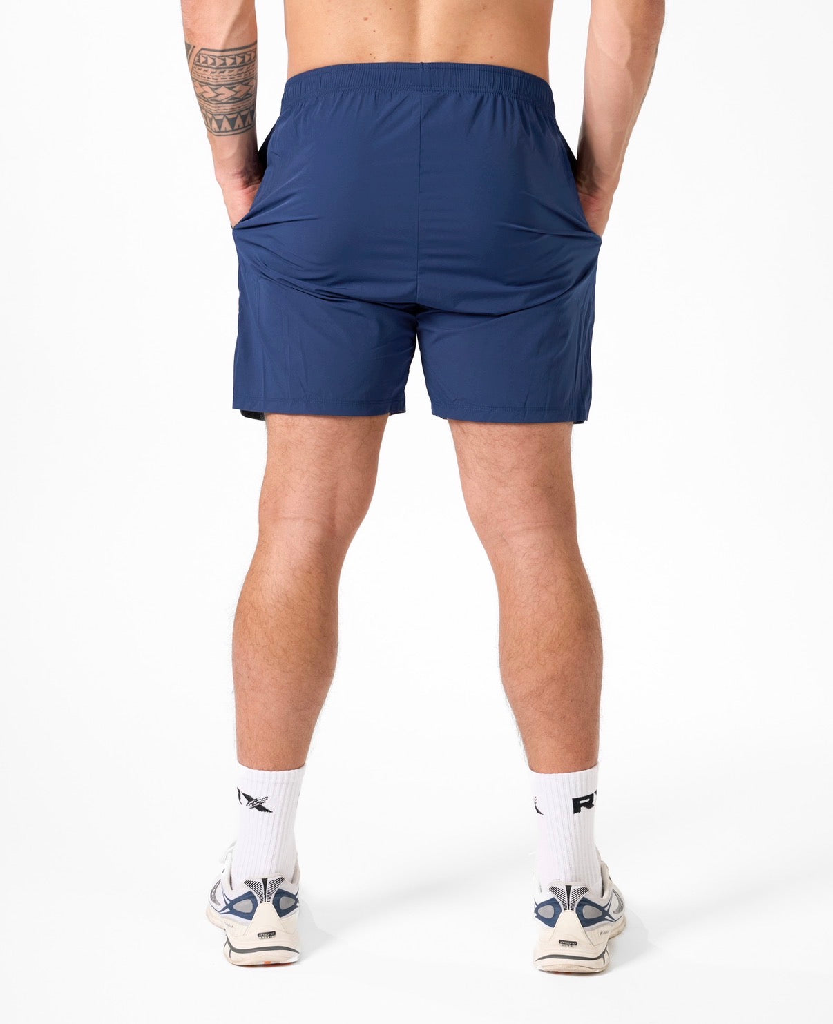 Hybrid Shorts Navy-3