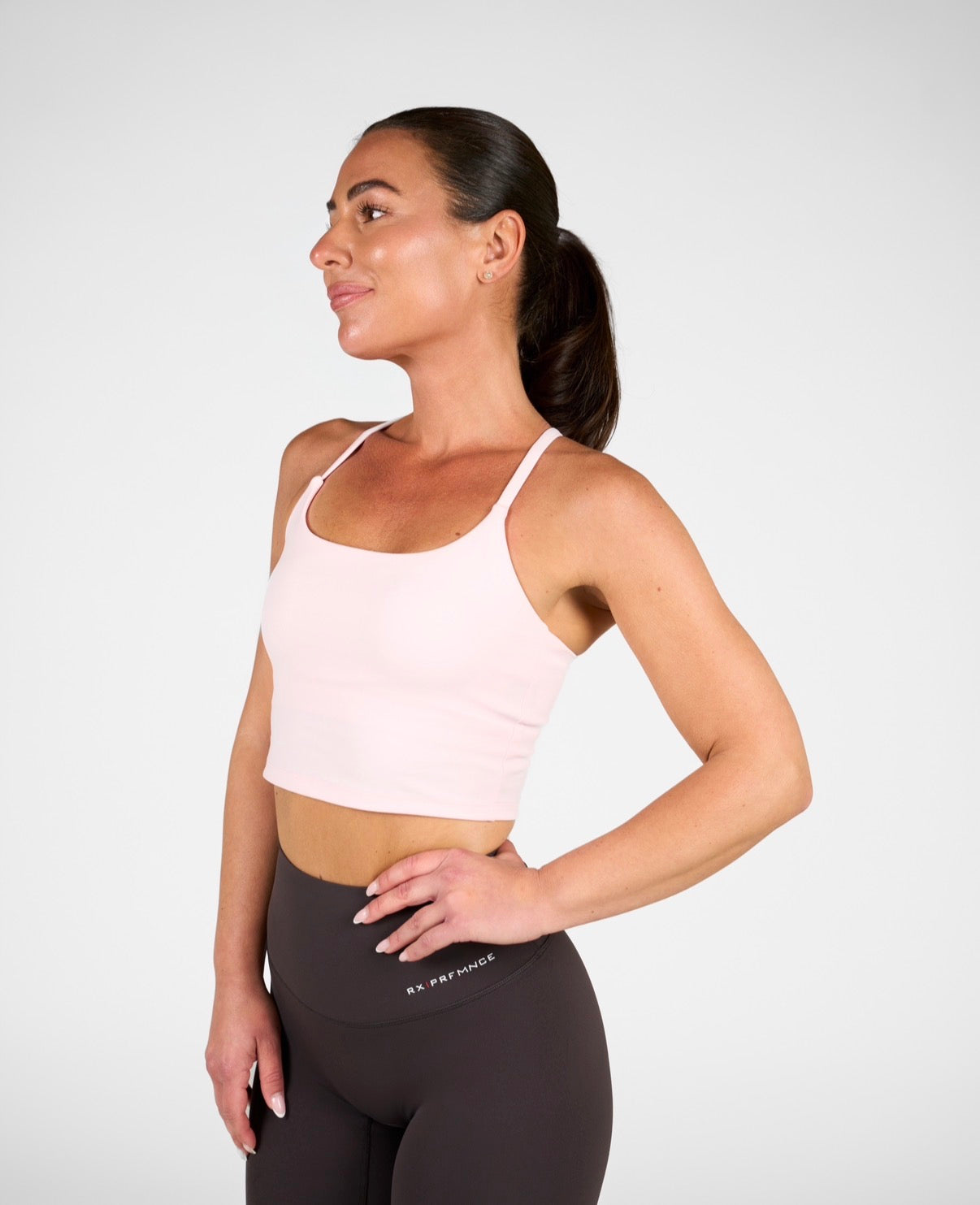 Isabel Crop Top Soft Pink