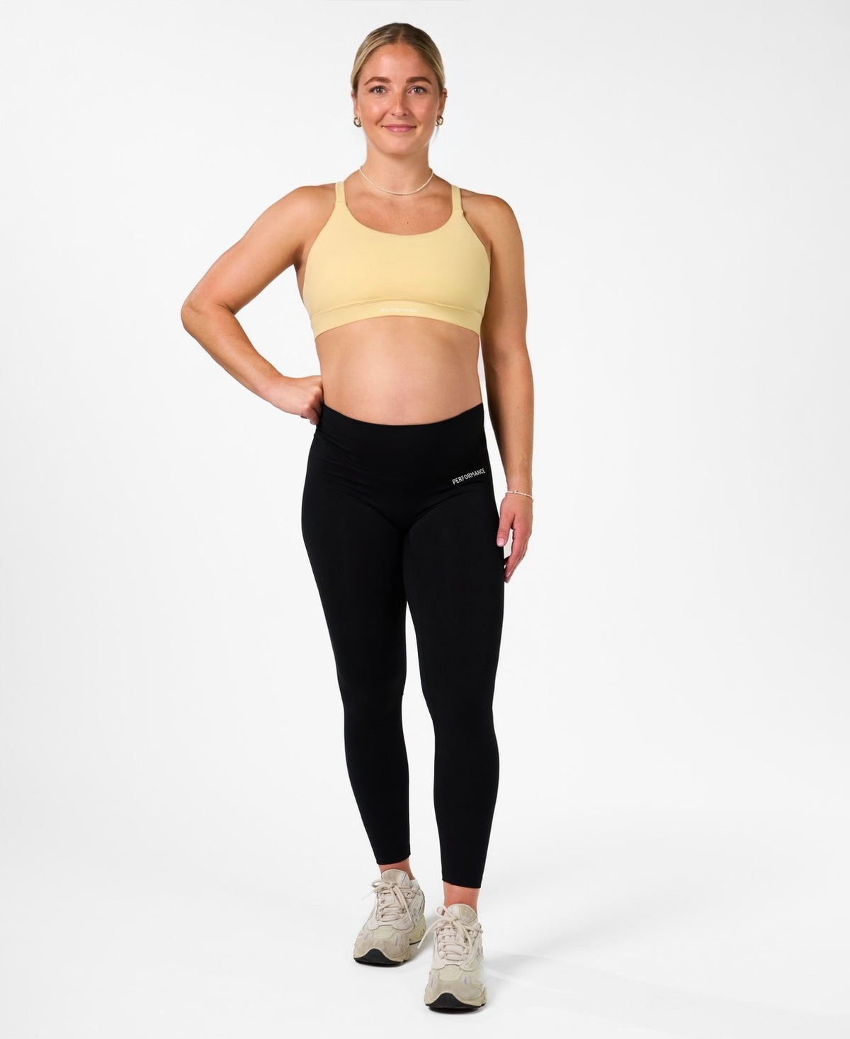 Isabel Sport Bra Soft Lemon-4