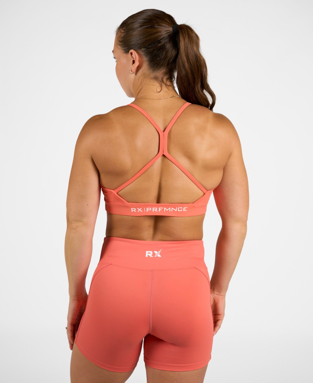 Barbara Sport Bra Sunset Coral-3