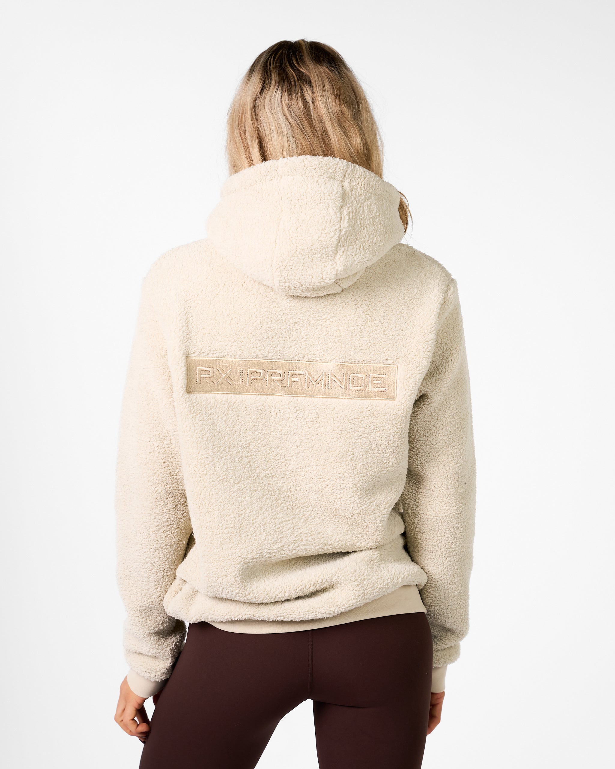 Teddy Hoodie Off White-3