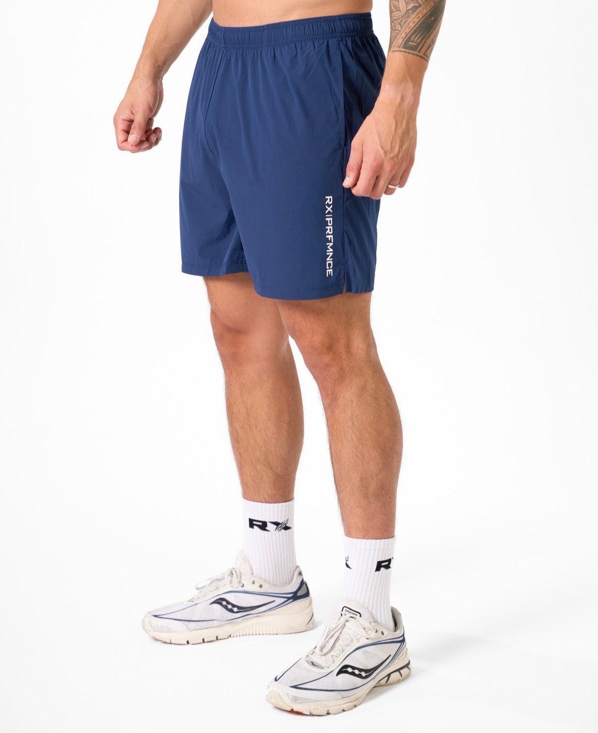 Hybrid Shorts Navy-4