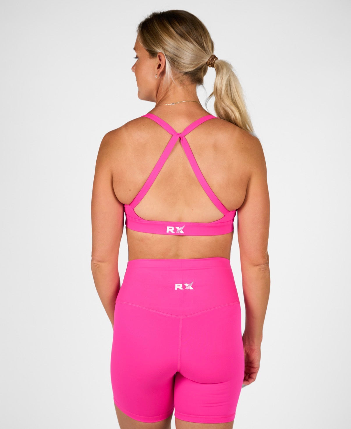 Isabel Sport Bra Electric Pink-3