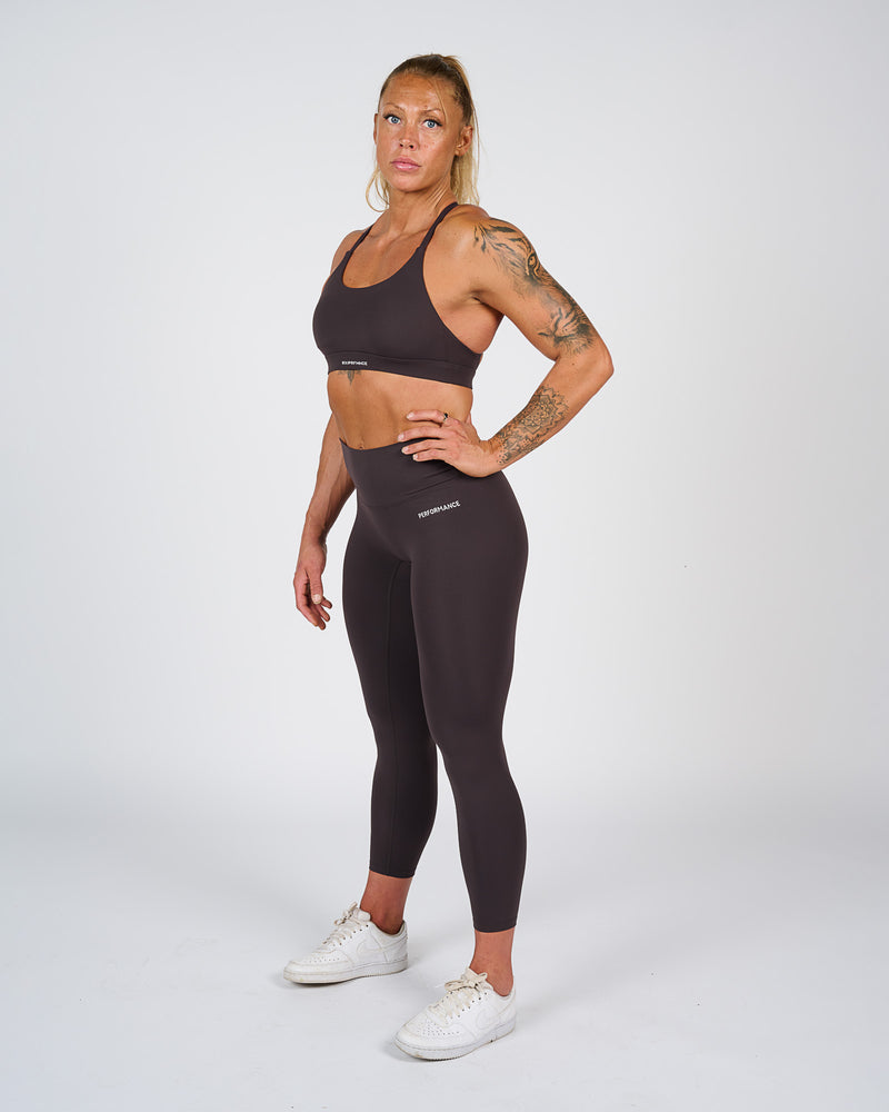 Isabel Sport Bra Ash Brown