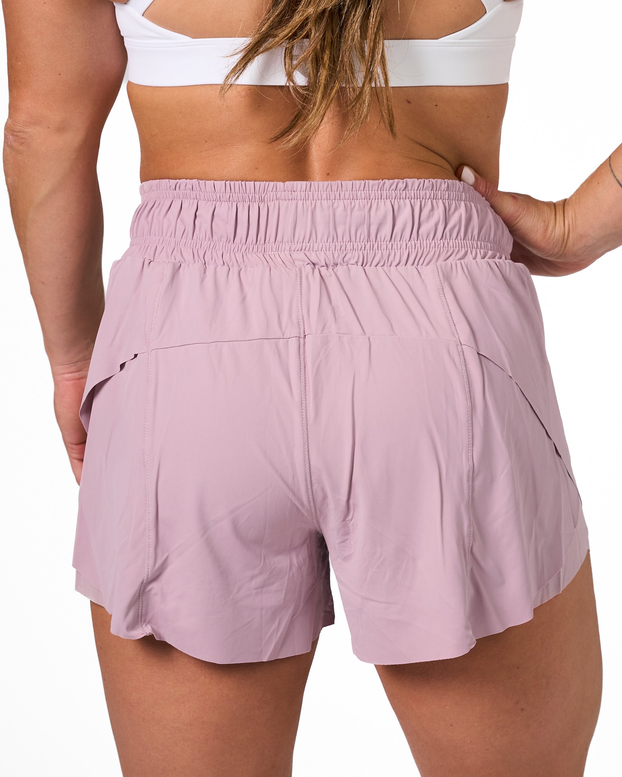 Performance Running Shorts Dusty Violet-4