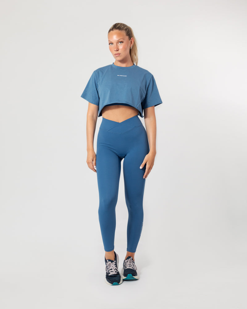 Performance Tights Dusty Blue