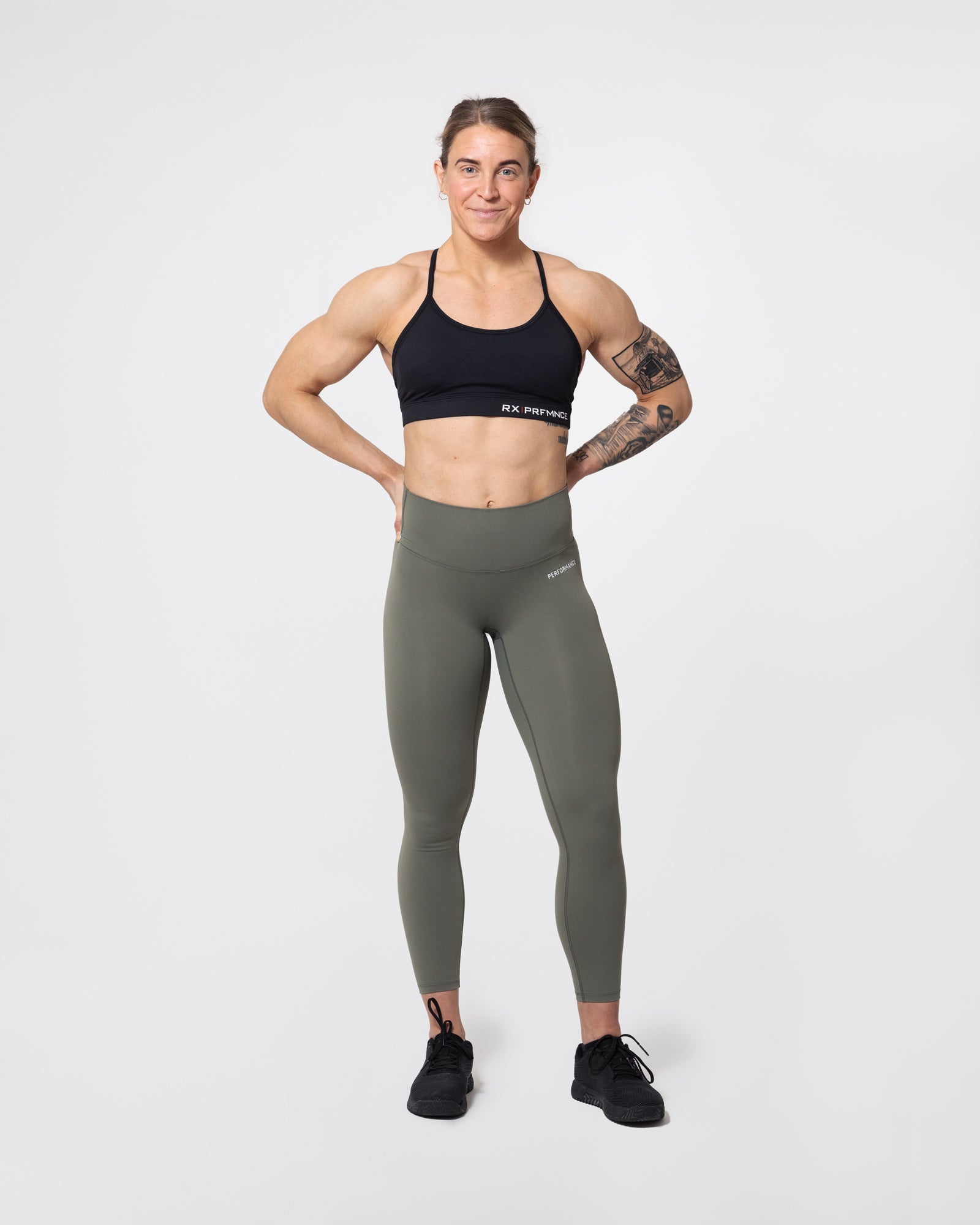 Isabel Tights Olive Green