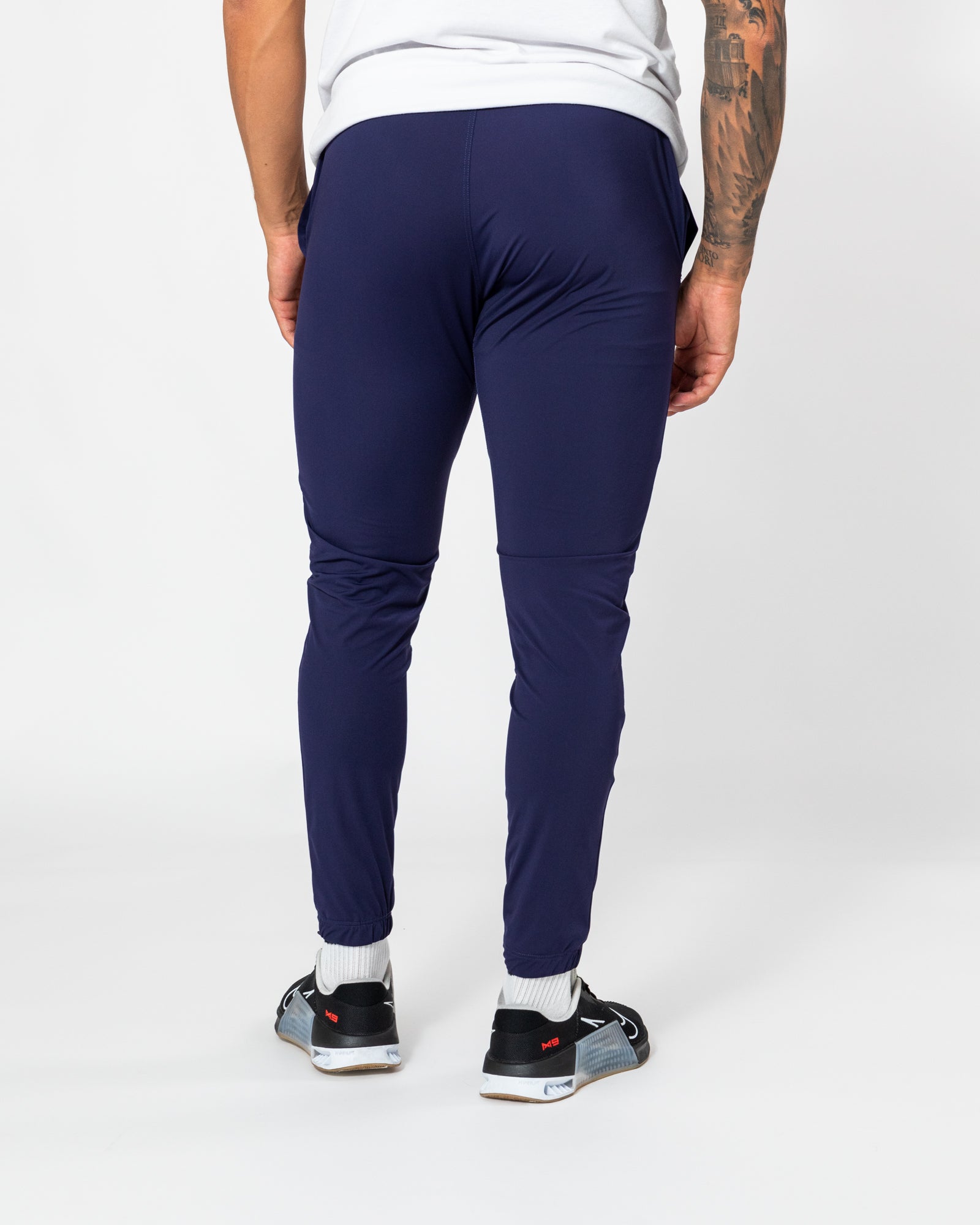 Performance Tech Pants Navy Purple-3