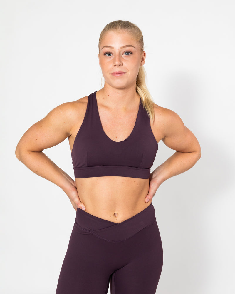 Diane Sports Bra Amethyst Purple