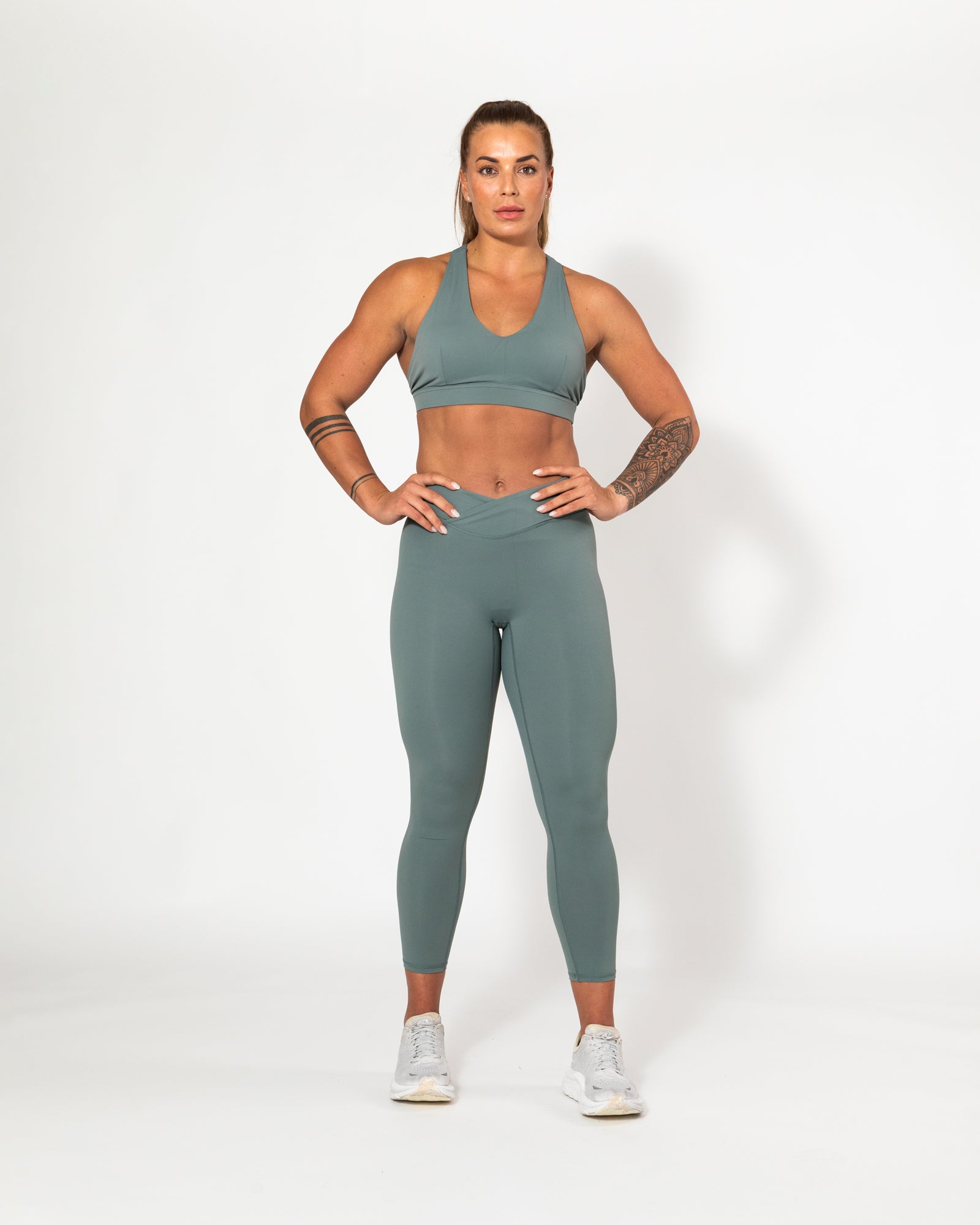 Diane Sports BH Smaragdgrøn-3
