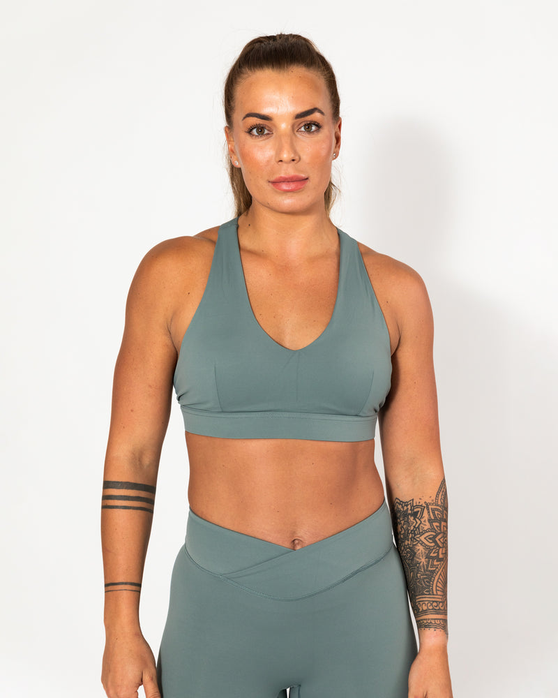 Diane Sports Bra Emerald Green