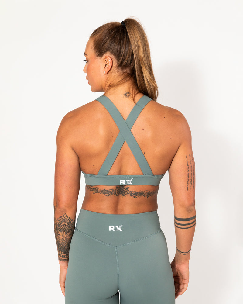 Diane Sports Bra Emerald Green