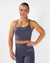 Isabel Crop Top Purple Navy