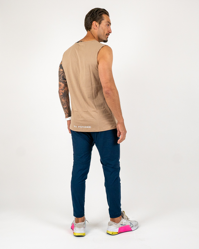 Strike Tank Top Sand